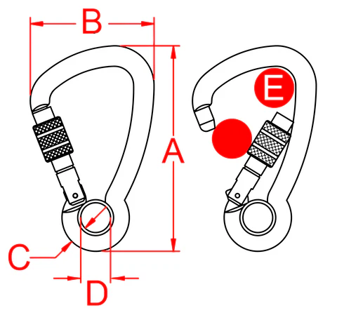 Harness Eye Alu Screw Sleeve Sz.12