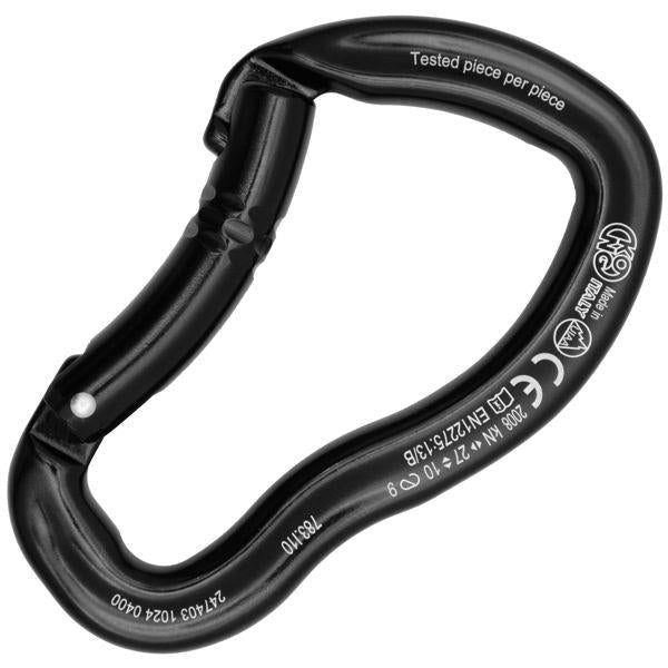Mousqueton Alu Kong à Levier Fil Et Large Ouverture 32 Mm – Pratique Et Solide