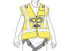 Petzl HI-VIZ vest for NEWTON®harnesses