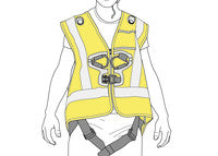 Petzl HI-VIZ vest for NEWTON®harnesses