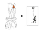 Petzl SWAN®FREEFALL STEEL