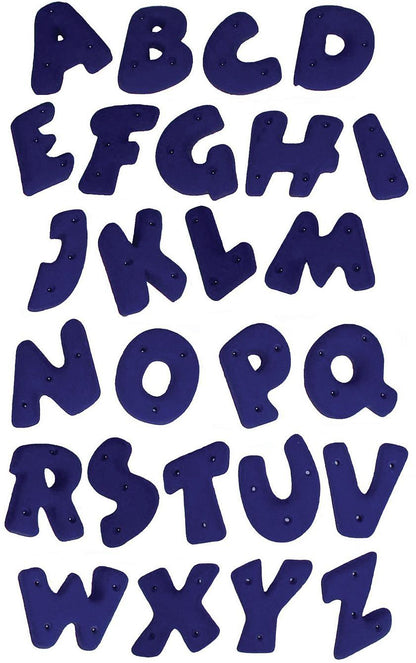 Groperz Alphabet Climbing Holds for active learning