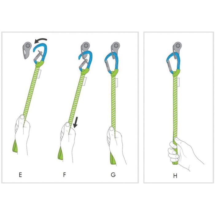 CLIMBING TECHNOLOGY TRICKY CONNECTOR SYSTEM WITH 35CM SLING