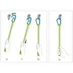 CLIMBING TECHNOLOGY TRICKY CONNECTOR SYSTEM WITH 35CM SLING