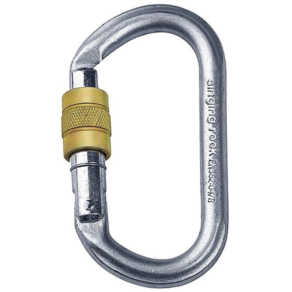 Singing Rock Steel Oval Carabiner
