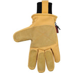 KINCO LINED HEAVY DUTY PREMIUM GRAIN AND SUEDE PIGSKIN GLOVE WITH KNIT WRIST