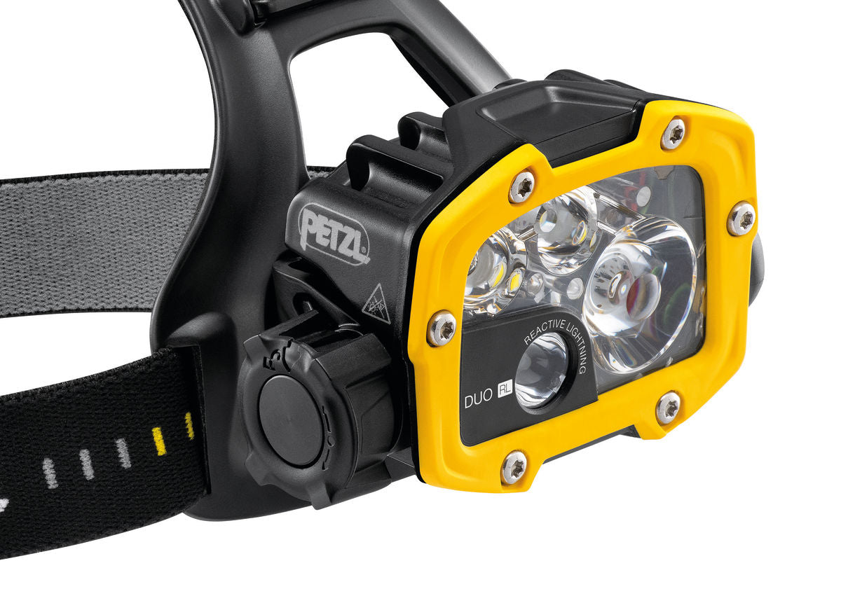 Petzl Duo RL Headlamp with Reactive Lighting technology