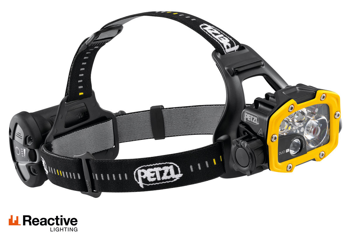 Petzl Duo RL Headlamp with Reactive Lighting technology
