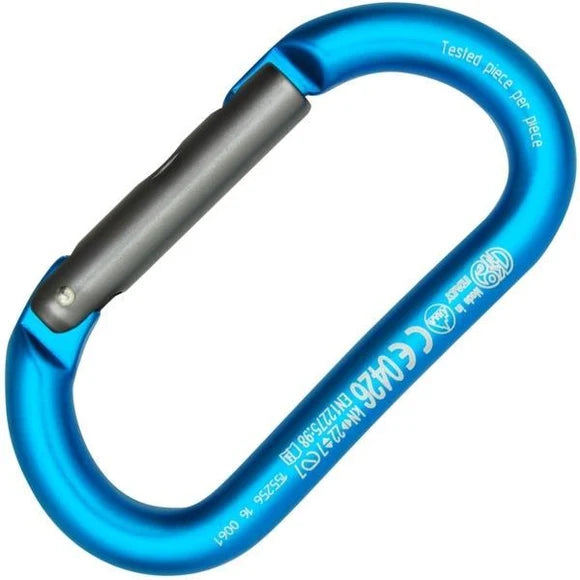 Kong Oval Alu Straight Gate Carabiner