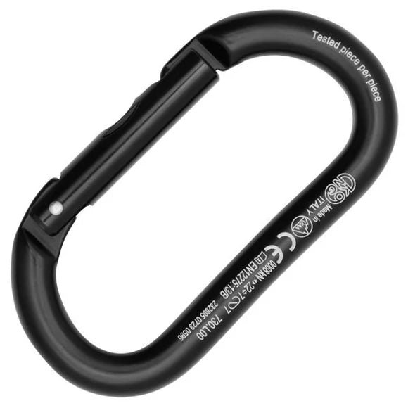 Kong Oval Alu Straight Gate Carabiner