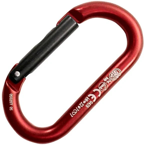 Kong Oval Alu Straight Gate Carabiner