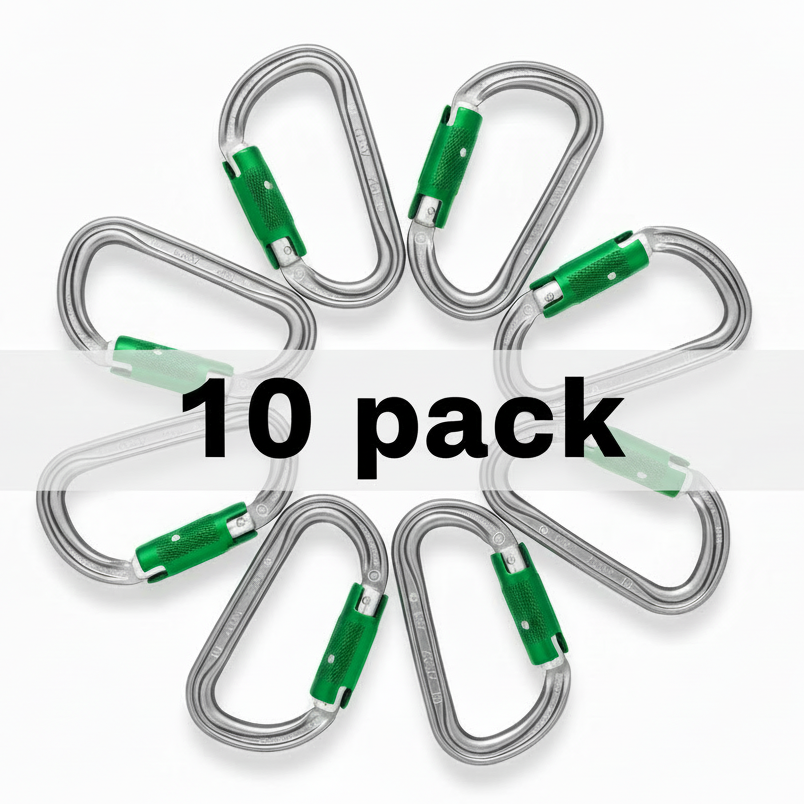 Petzl AM'D Pin-Lock Carabiner - Single or 10-Pack
