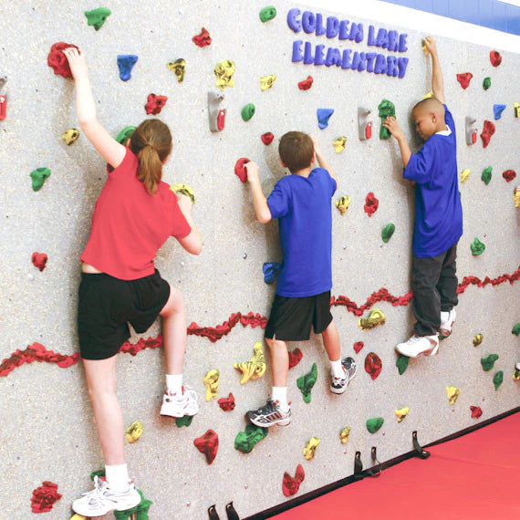 Groperz Alphabet Climbing Holds for active learning