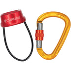 Arc Belay Device with HMS Screw Lock Carabiner Kit - RopesGear.com