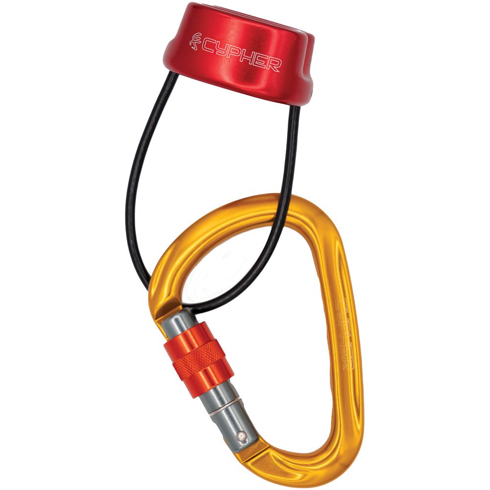 Arc Belay Device with HMS Screw Lock Carabiner Kit - RopesGear.com