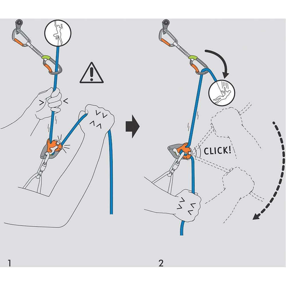 Climbing Technology CLICK - UP Plus Belay Device with HMS - RopesGear.com