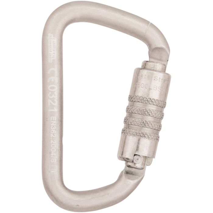 Cypher G Series MODIFIED D Steel Keylock Carabiner - RopesGear.com