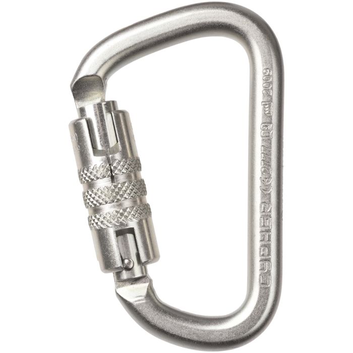 Cypher G Series MODIFIED D Steel Keylock Carabiner - RopesGear.com