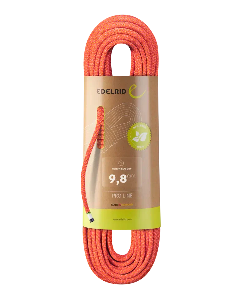 Edelrid Heron Eco Dry 9.8mm – RopesGear.com