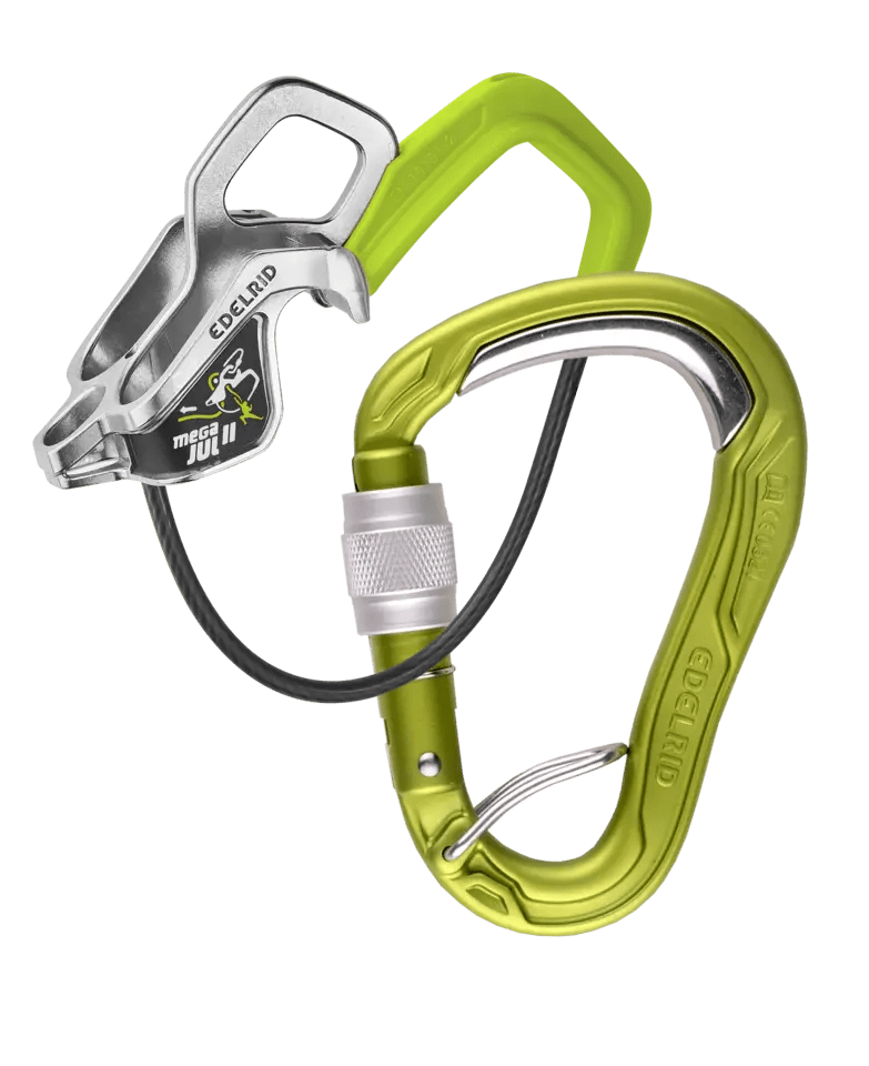 Edelrid Mega Jul Belay Kit Bulletproof Screw - RopesGear.com