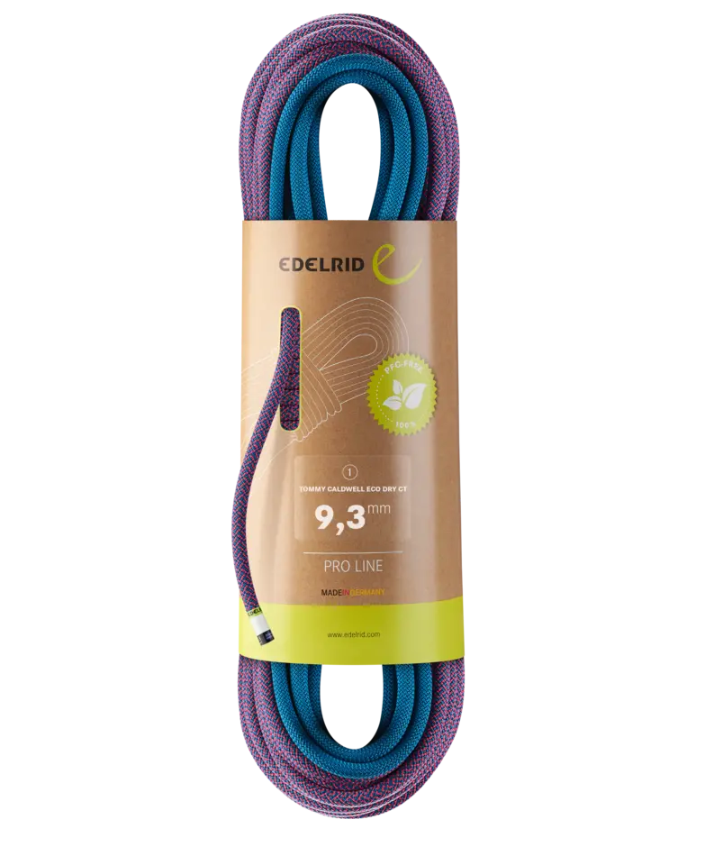 Edelrid Tommy Caldwell Eco Dry Ct 9.3mm - RopesGear.com