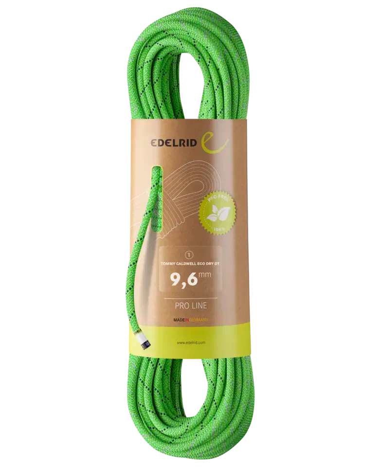 Edelrid Tommy Caldwell Eco Dry Dt 9.6mm - RopesGear.com