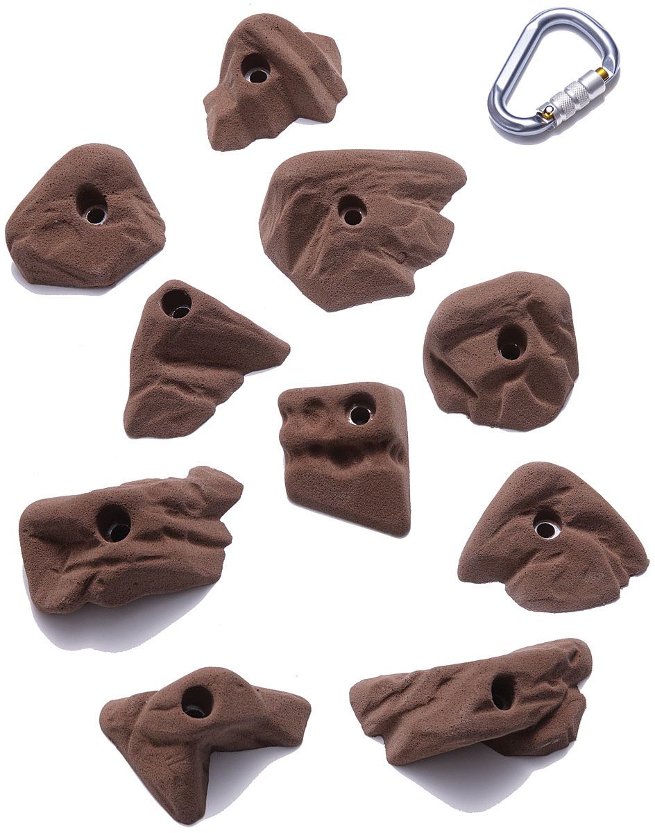 Groperz Climbing Holds - Realistic Rock - RopesGear.com