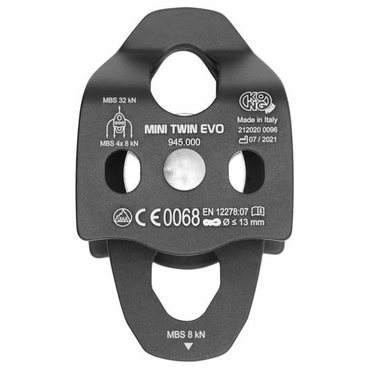 Kong MINI TWIN EVO Pulley - RopesGear.com