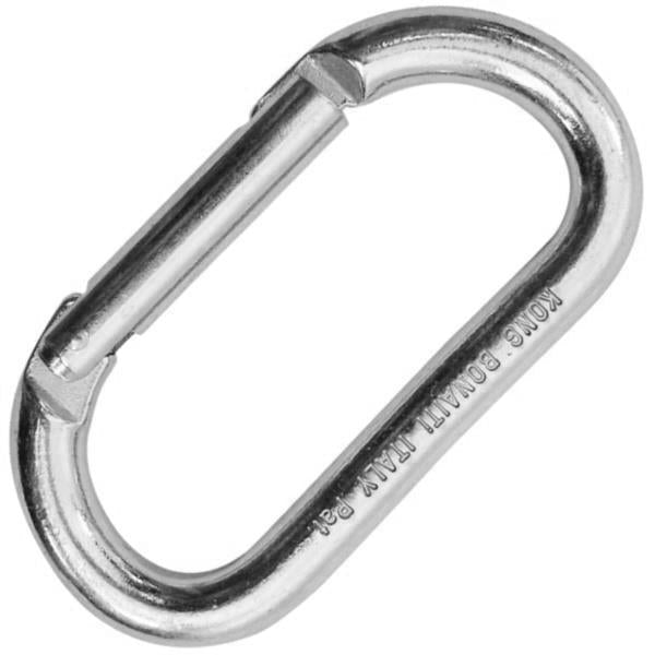 Kong Oval Alu Straight Gate - RopesGear.com