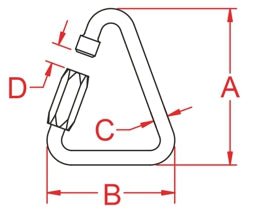 Kong Triangle Quicklink - RopesGear.com