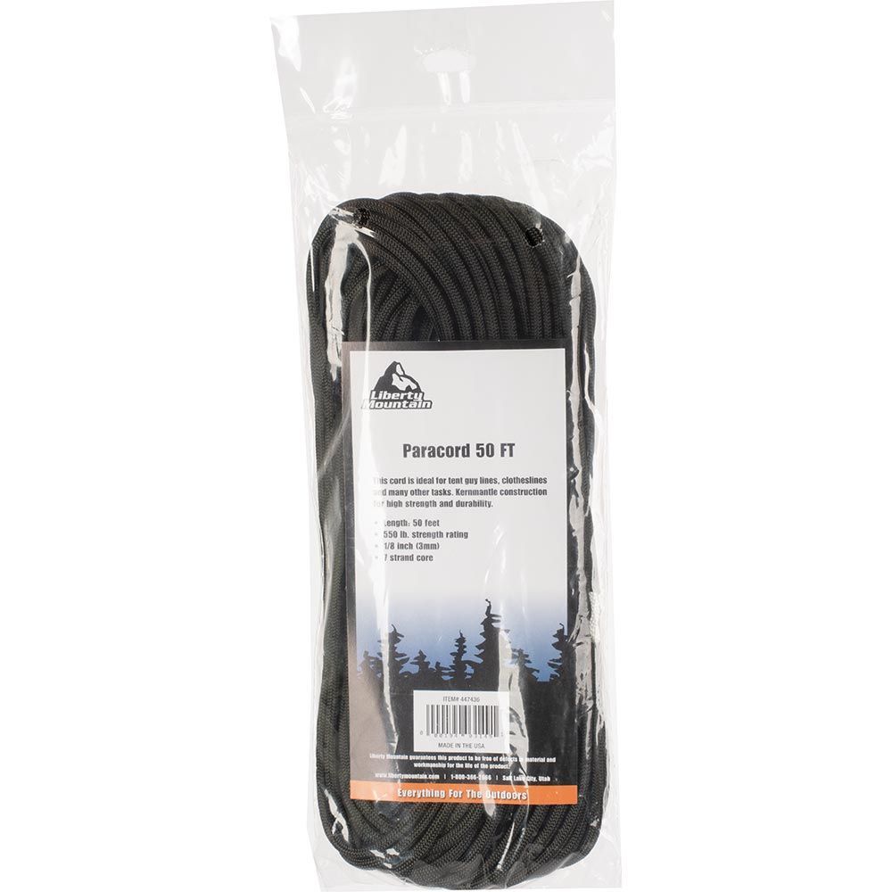 Paracord 550 lb (4mm) - 50ft to 3000ft