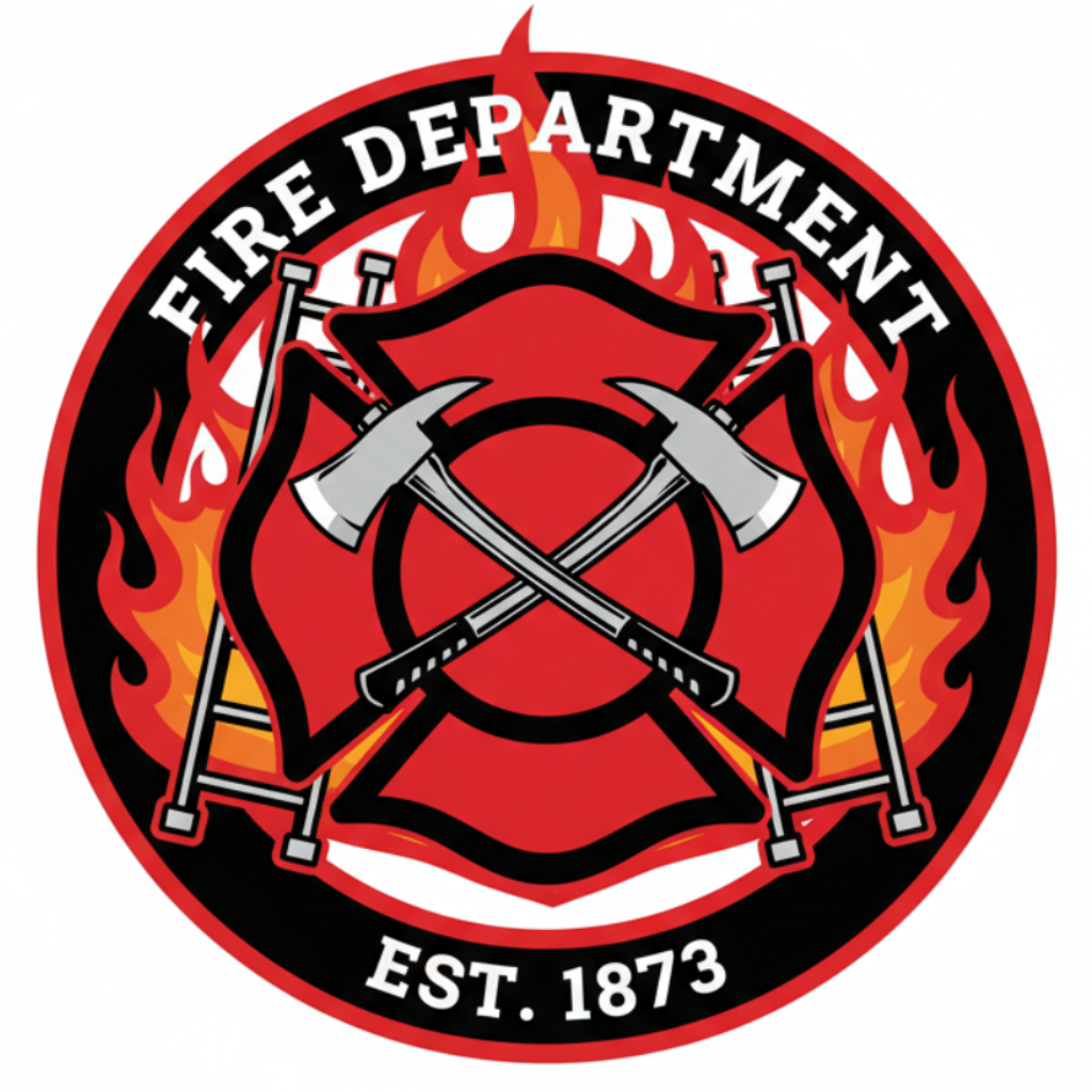 logo for a fire department