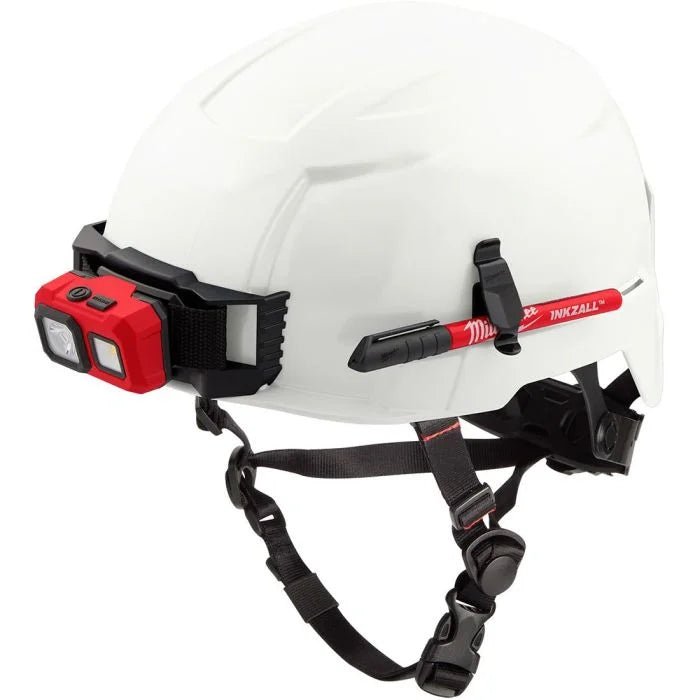 Milwaukee Safety Helmet with Bolt - Type 2, Class E - RopesGear.com