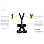 Singing Rock Technic Full Body Harness with Speed Buckle