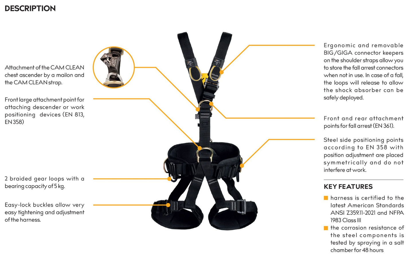 Singing Rock TECHNIC Full Body Harness