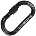 Oval Alu Screw Blue/Black - RopesGear.com