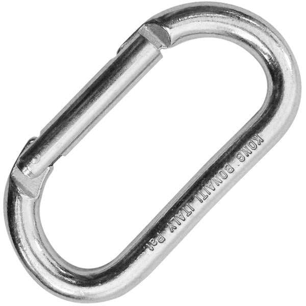 Oval Classic Carbon Steel Straight Gate - RopesGear.com