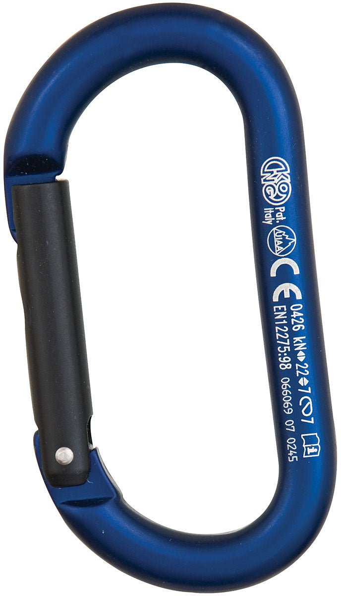 Oval Keylock Anodized - RopesGear.com