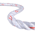 Teufelberger 1" White/Orange MULTILINE II Rigging Rope - RopesGear.com