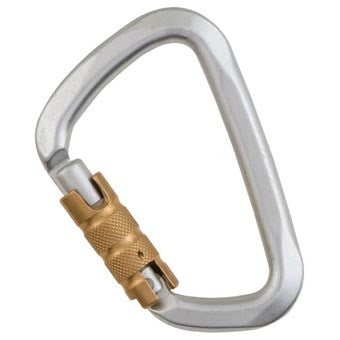 Cypher Large Steel D Triple Action Carabiner